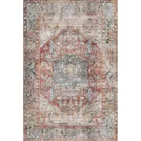 Bamyum Tolas Tapis Imprimé Chenille Fabriqué à la Machine 200 x 300 cm
