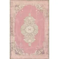 Bamyum Lix Tapis Imprimé Chenille Fabriqué à la Machine 120 x 180 cm