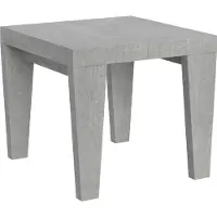 Itamoby Ausziehbarer Tisch 90x90/246 cm Spimbo Cemento