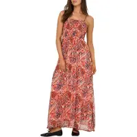 ONLY Maxikleid "ONLELENA VIKKI LIFE STRAP ANK DRESS WVN" Sommerkleid