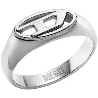 Diesel Herrenring OVAL D LOGO