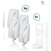 Blanc HYGIENIC SET: Grobreiniger für Hände, Titan Basis 4x 2-Liter, 3.600 Anwendungen + 1x Lavela Spender - PRODUKTSET