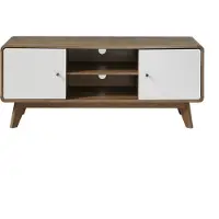 CALICOSY - TV-Möbel 2 Türen und 2 Fächer L128,5 cm - ALBURA