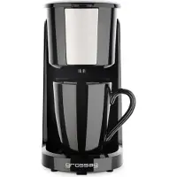 Grossag Ein-Tassen Kaffee-Automat KA 8.17 inkl. Porzellan-Tasse 150 ml / Single-Kaffeemaschine (1 Tasse)