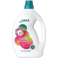 HAKA Waschmittel Colorwaschmittel ohne Aluminium, flüssig, Konzentrat, 2 Liter, Waschladungen 40