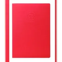 Clairefontaine 10x Crok'Book, Skizzenheft 17x22, 24 Blatt weiß 90g, Hochformat - Rot 60331C