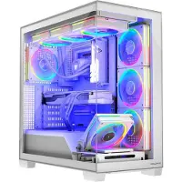 Modecom Volcano Stellar Argb Midi 5F Weisses Gehäuse
