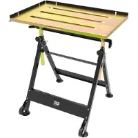 HBM Schweißtisch, kippbar und höhenverstellbar, 760 x 510 mm
