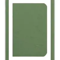 Clairefontaine 5x Age Bag, Notizbuch mit Drahtheftung 9x14 cm, 48 Blatt 90g blanko - Grün 734103C