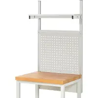 RAU System-Aufbau Komplettset 01, für Produktbreite 750 mm, RAL7035/RAL7035