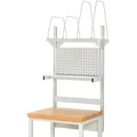 RAU System-Aufbau Komplettset 03, für Produktbreite 750 mm, RAL7035/RAL7035