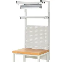 RAU System-Aufbau Komplettset 04, für Produktbreite 750 mm, RAL7035/RAL7035