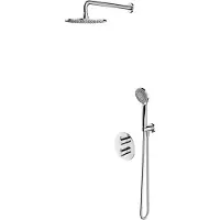 Omnires Thermostatisches Einbau-Duschsystem mit Temperaturschutz und PVD-Beschichtung