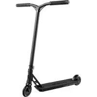 Centrano Root Type R GT Stunt-Scooter, Schwarz, Professioneller Freestyle-Scooter mit 120-mm-Honeycore-Rädern, Aluminiumdeck und IHC-Kompressionsdämpfer