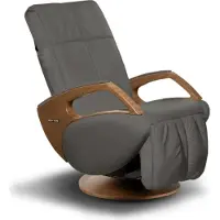 KEYTON Massagesessel Domo H10 Farbe: Ceneri | Holz: Walnuss
