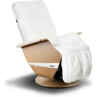 KEYTON Massagesessel Vintage H10 Farbe: Snow White | Holz: Eiche