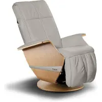 KEYTON Massagesessel Vintage H10 Farbe: Silver Grey | Holz: Eiche