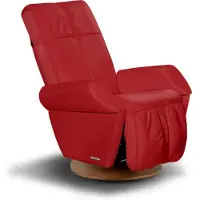 KEYTON Massagesessel Royal H10 Farbe: Rosso | Holz: Walnuss