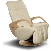 KEYTON Massagesessel Domo H10 Farbe: Beige | Holz: Eiche