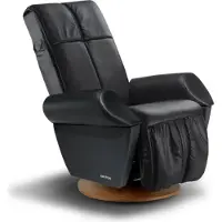 KEYTON Massagesessel Royal H10 Farbe: Charcoal Black | Holz: Walnuss