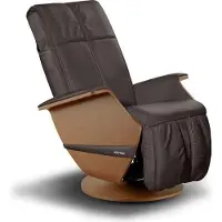 KEYTON Massagesessel Vintage H10 Farbe: Chocolate | Holz: Walnuss