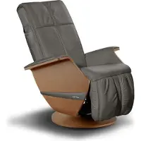 KEYTON Massagesessel Vintage H10 Farbe: Ceneri | Holz: Walnuss