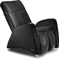 KEYTON Massagesessel und Relaxsessel Deco H10 Echtleder Farbe: Charcoal Black