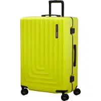 Samsonite Hartschalen-Trolley "FOCUS, verschiedene Größen und Farben" 91 l 4 Rollen mit festen Trennwänden und Reißverschlusstaschen