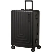 Samsonite Hartschalen-Trolley "FOCUS, verschiedene Größen und Farben" 75 l 4 Rollen mit festen Trennwänden und Reißverschlusstaschen