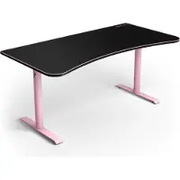 AROZZI Arena Groß Gaming-Schreibtisch - 160 x 82 x 71-81 cm - Rosa