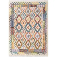 Home Collection Teppich "Kelim Oasis" rechteckig 3 mm Höhe Wolle, Baumwolle, Natur, Handgewebt, orientalisch, Boho, traditionell