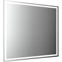 Emco MI 180 LED-Lichtspiegel mit umlaufendem Lichtausschnitt, Höhe 700mm, 449818004