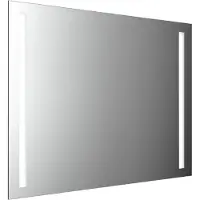 Emco MI 270 LED-Lichtspiegel mit zwei Lichtausschnitten links und rechts, Memory-Funktion, Heizfolie, Höhe 800mm, 449827010