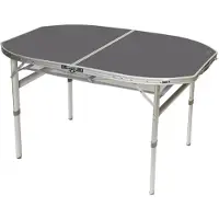 Bo Camp - Tisch - Oval - Koffermodell - 120x80 cm