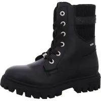 Tom Tailor Schnürstiefel Schwarz