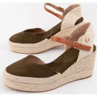 Montevita Keil-Espadrille Esparteo2 Grün