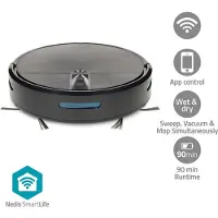 Nedis Smartlife Wifivcr10cbk Saugroboter