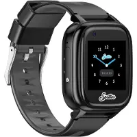 Spotter GPS Watch Explorer - Black (4G) | Für Kinder | Kein Abonnement | SOS-Taste | Anruffunktion | Zoneneinstellung | Alarmeinstellung