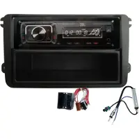 DSX JBL Bluetooth USB Aux In SD Karten Radio passend für VW CC 3C/35 Baujahr 2008 -2016