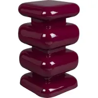 Dutchbone Stool Stubby Bordeaux