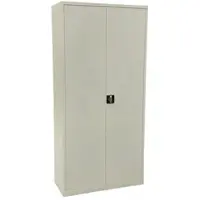 Ceha Flügeltüren- und Stahlschrank Classic 195 x 92 x 42 cm mit Türen in RAL9003 (signalweiß)
