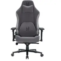L33T Neolite Gaming Stuhl - Grau - Stoff - 154 kg