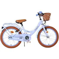 Volare Ashley Kinderfahrrad - Mädchen - 18 Zoll - Pastellblau - Zwei Handbremsen