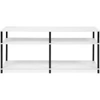 CALICOSY - TV-Möbel mit 4 offenen Nischen L140 cm - NÉO