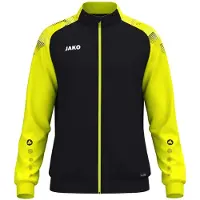 Jako Polyesterjacke Sonic - schwarz/neongelb, Größe:XL