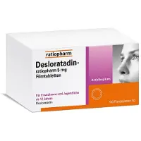 Ratiopharm DESLORATADIN-5 mg Filmtabletten 100 St