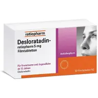 Ratiopharm DESLORATADIN-5 mg Filmtabletten 50 St