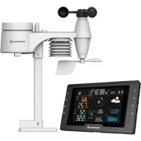 Bresser Azores Profi Wetterstation Funk mit 5 in 1 Außensensor