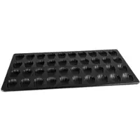 Matfer Exopan Backblech 600x400 mm für 40 Madeleines, 8 cm (310739)