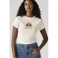 Levi's Graphic Essential Sporty Tee White Größe: S | Hemden Outlet | Damen | Weiß